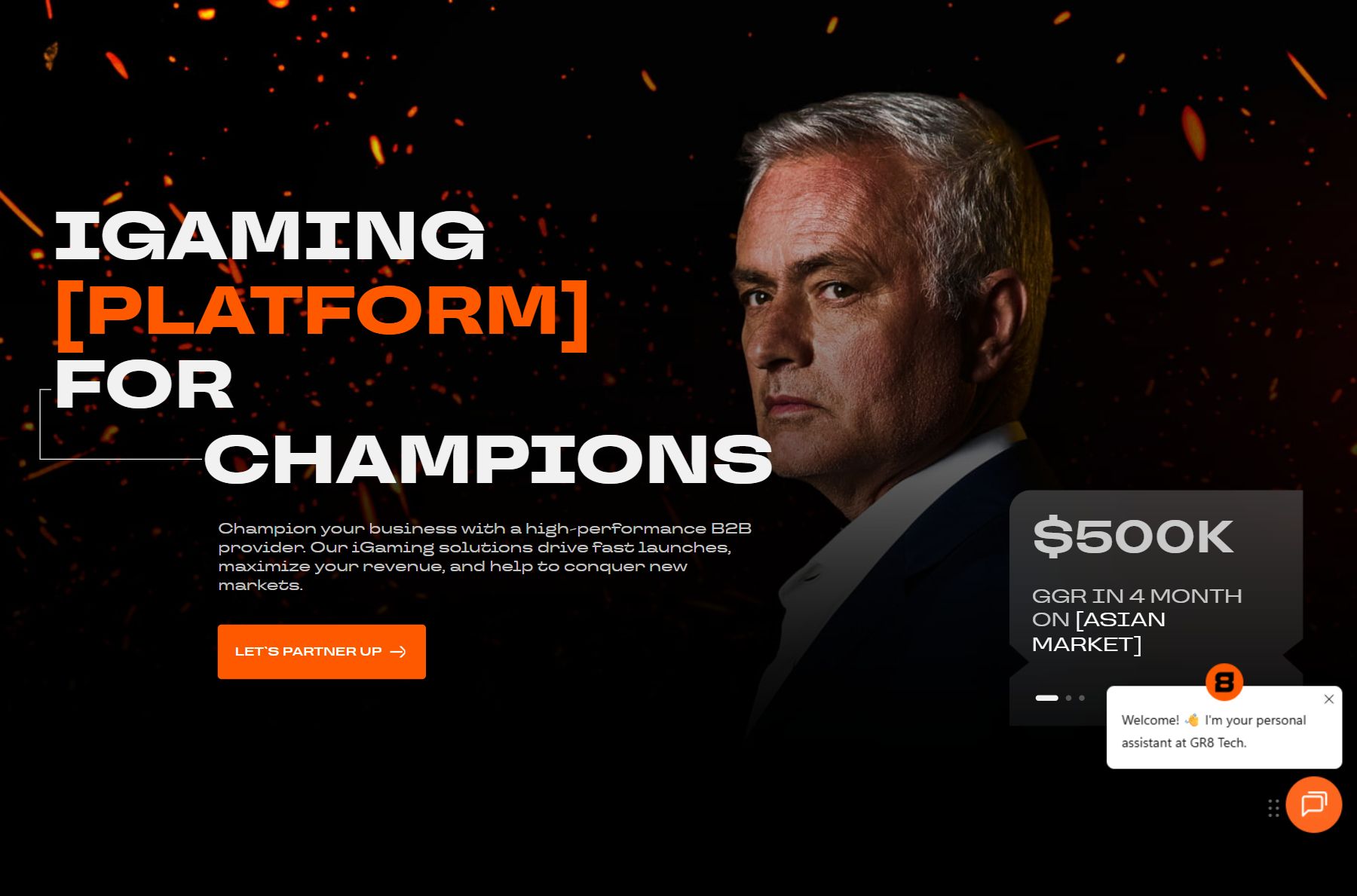 GR8 Tech platform key visual