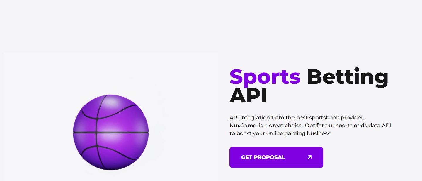 Sports Betting API product image