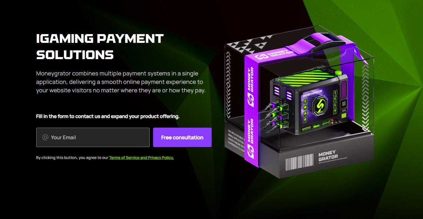 Moneygrator product image