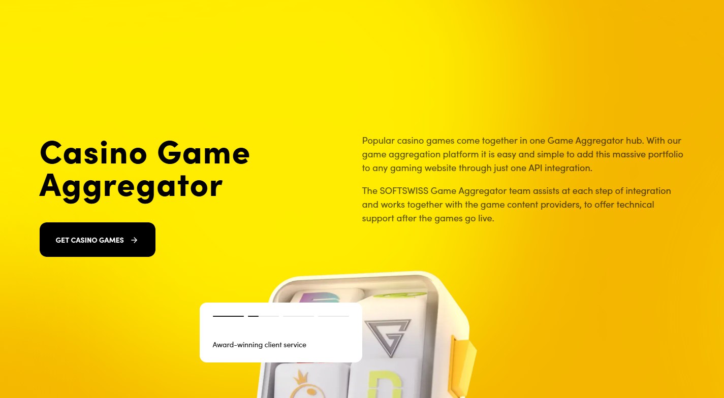 SOFTSWISS Game Aggregator product image